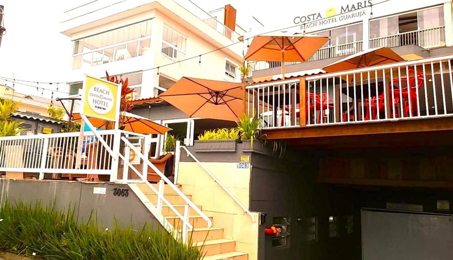 Costa Maris Beach Hotel Frente Mar Guarujá Kültér fotó